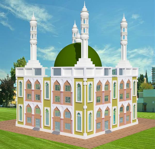 Masjid E Ashraf is under construction